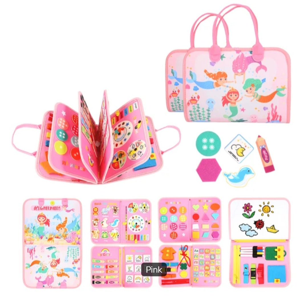 Montessori Busy Board Book