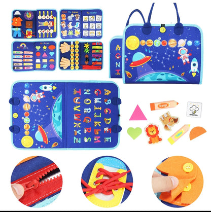 Montessori Busy Board Book