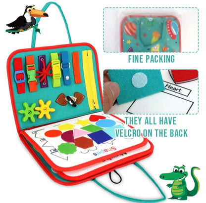 Montessori Busy Board Book