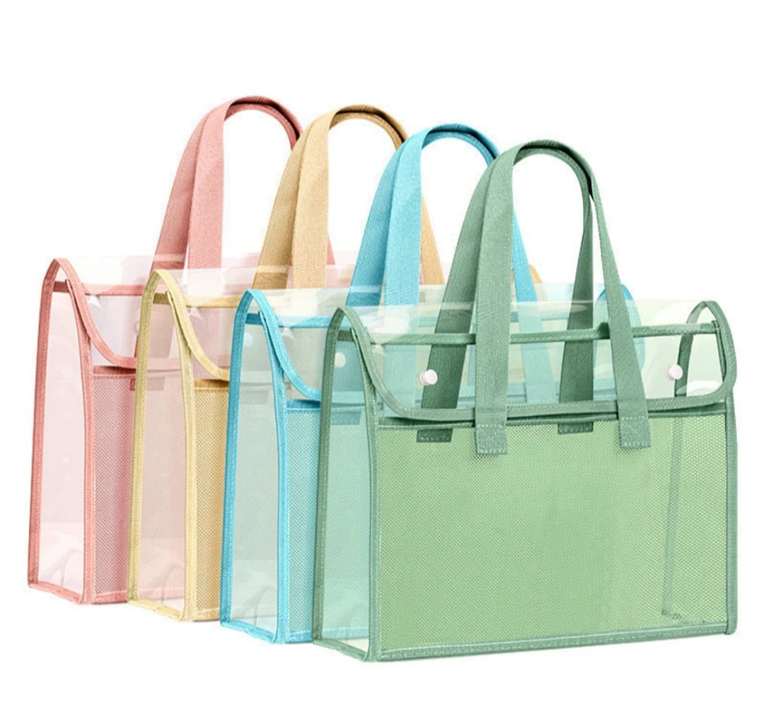 Clear PVC Tote Bag