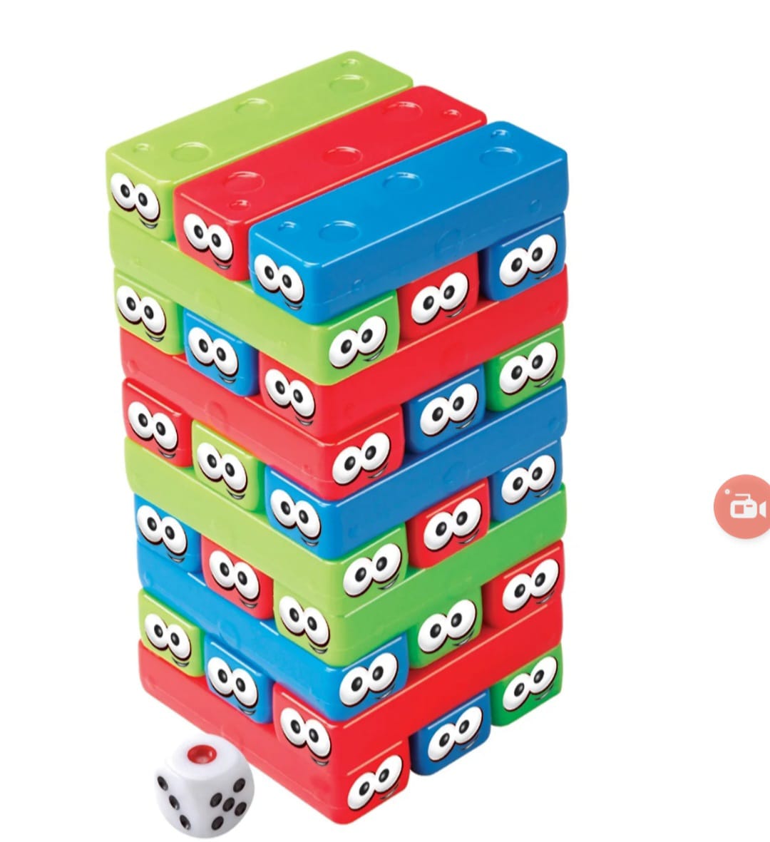 Stacking tower game