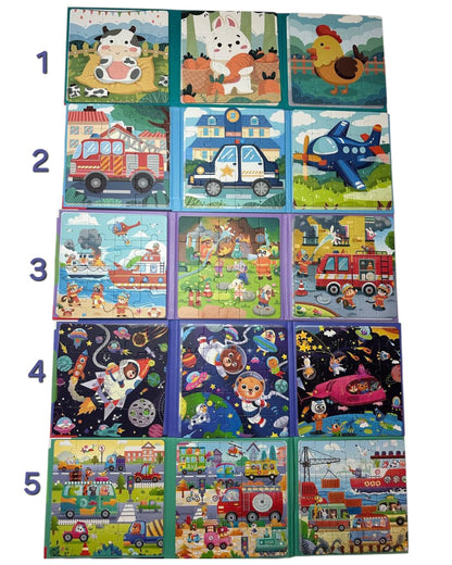 Leveled puzzle