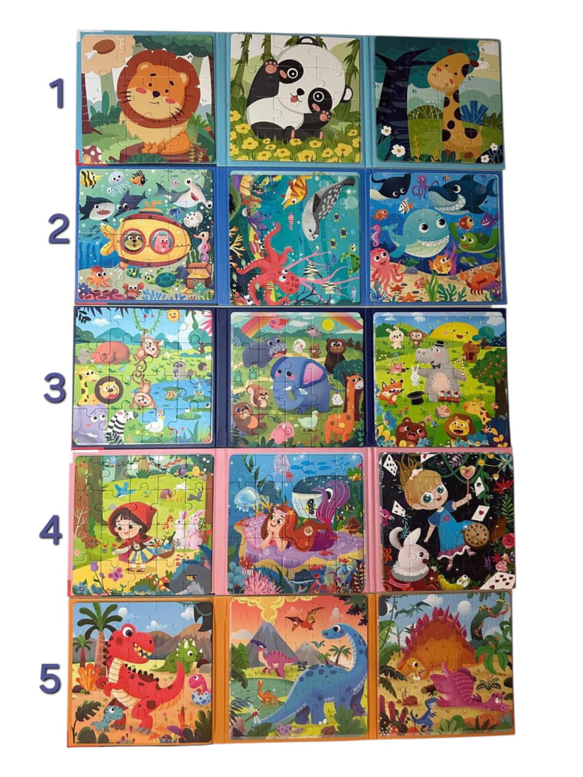 Leveled puzzle