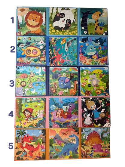 Leveled puzzle
