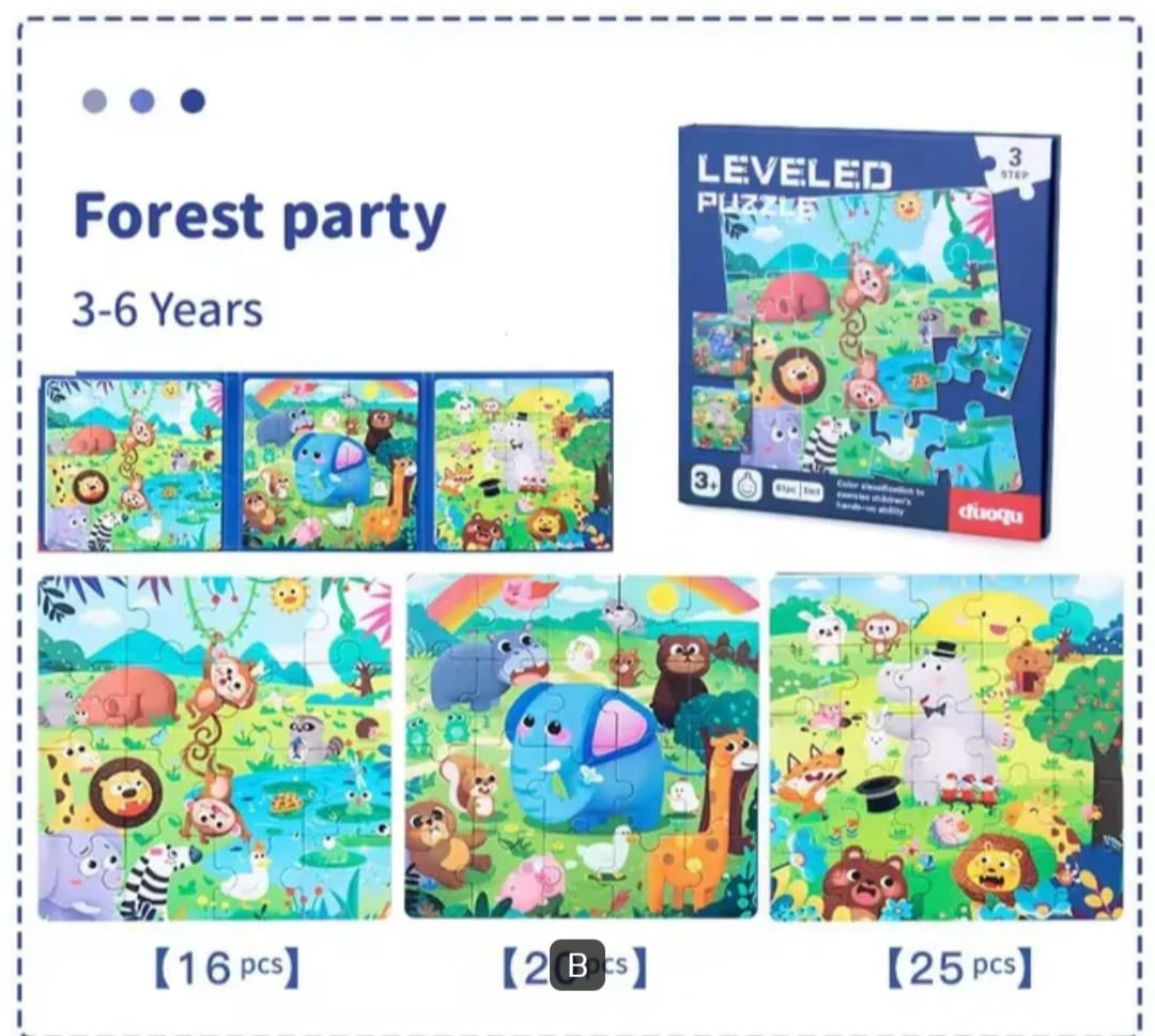 Leveled puzzle