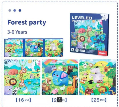 Leveled puzzle