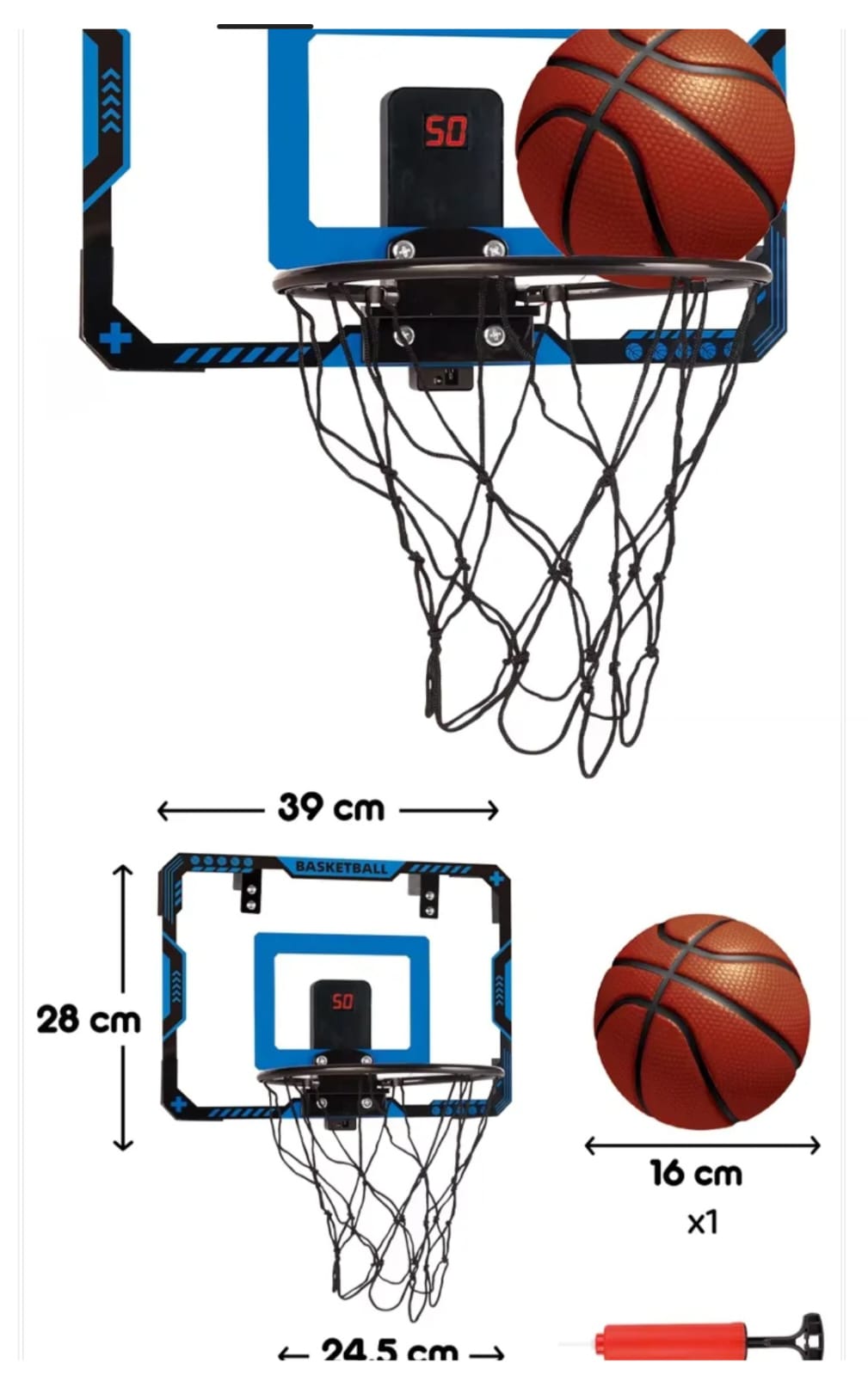 digital basketball board