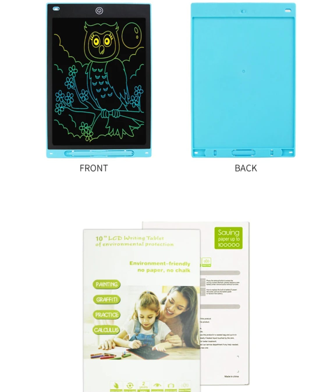 Lcd writing tablet