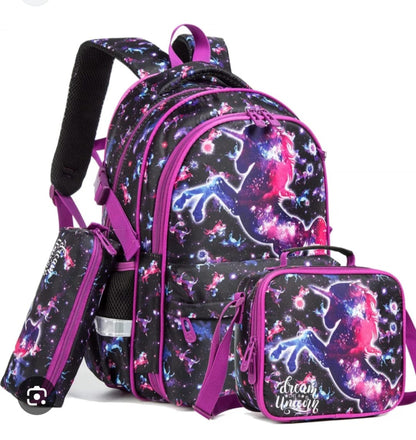 Unicorn Dreams – Jasmine Star 3 Pieces School Set