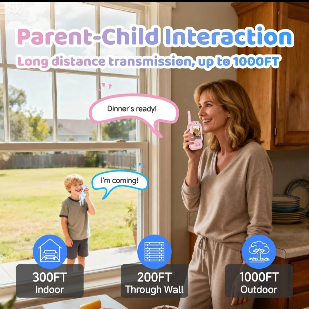 Kids smart walkie talkie